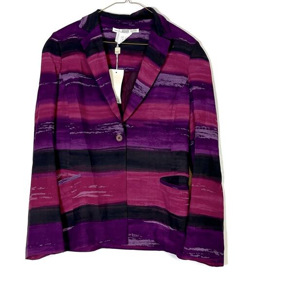 Gianfranco Ferre Colorful Blazer Size 44 NWT - Picture 1 of 7